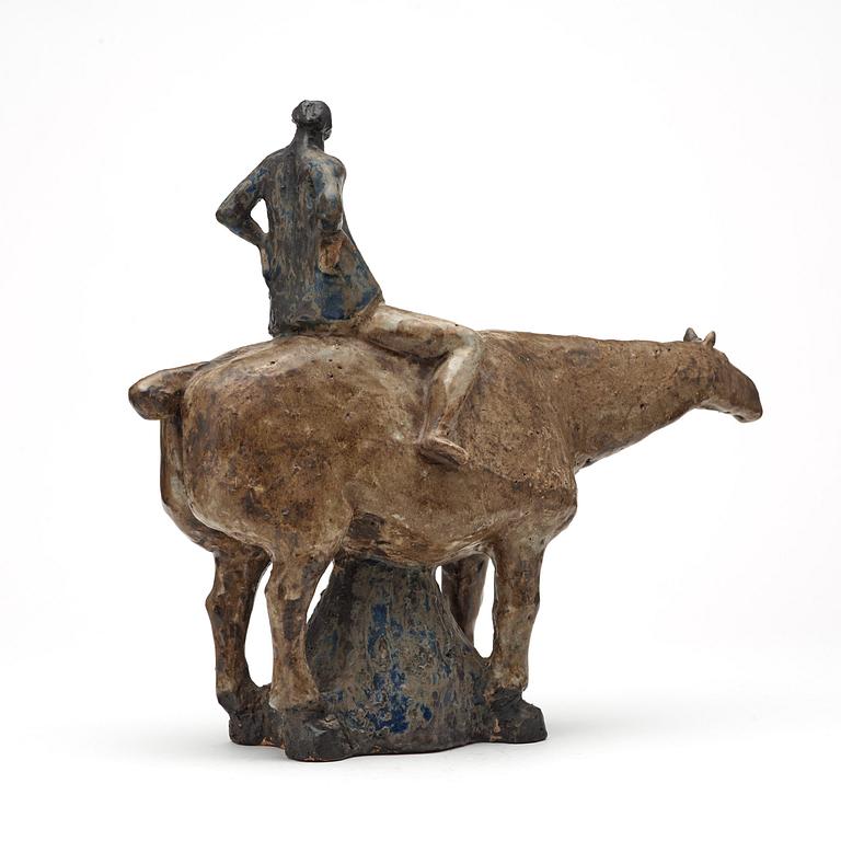 Åke Holm, skulptur, Höganäs 1950-tal.