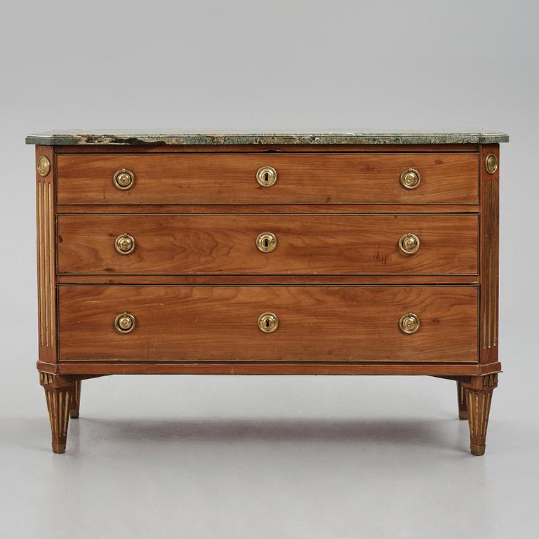 A late Gustavian commode by A. Scherling, master 1771.