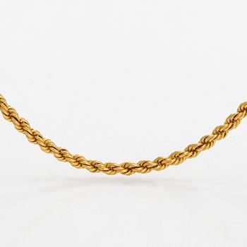 An 18K gold Cordell necklace,