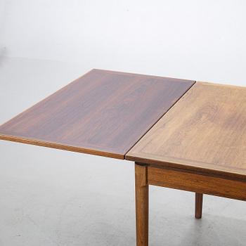 A Table from Slagelse Möbelvaerk A/S and 4 chairs, Niels Otto Møller, JL Møller. Denmark, 1960's.