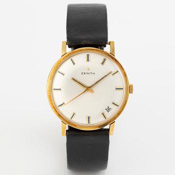 Zenith, wristwatch, 34 mm.