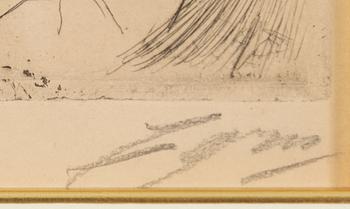 Anders Zorn, "August Saint Gaudens I".