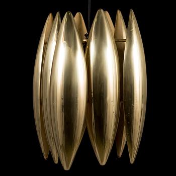 JO HAMMERBORG, taklampa, "Kastor", Fog & Mörup, Danmark, 1900-talets andra hälft.