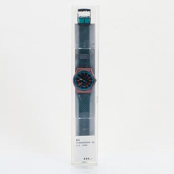 Swatch, Icebreaker, wristwatch, 34 mm.