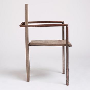 Jonas Bohlin, "Concrete", karmstol, ed. 35/100, Källemo, Värnamo 1981.