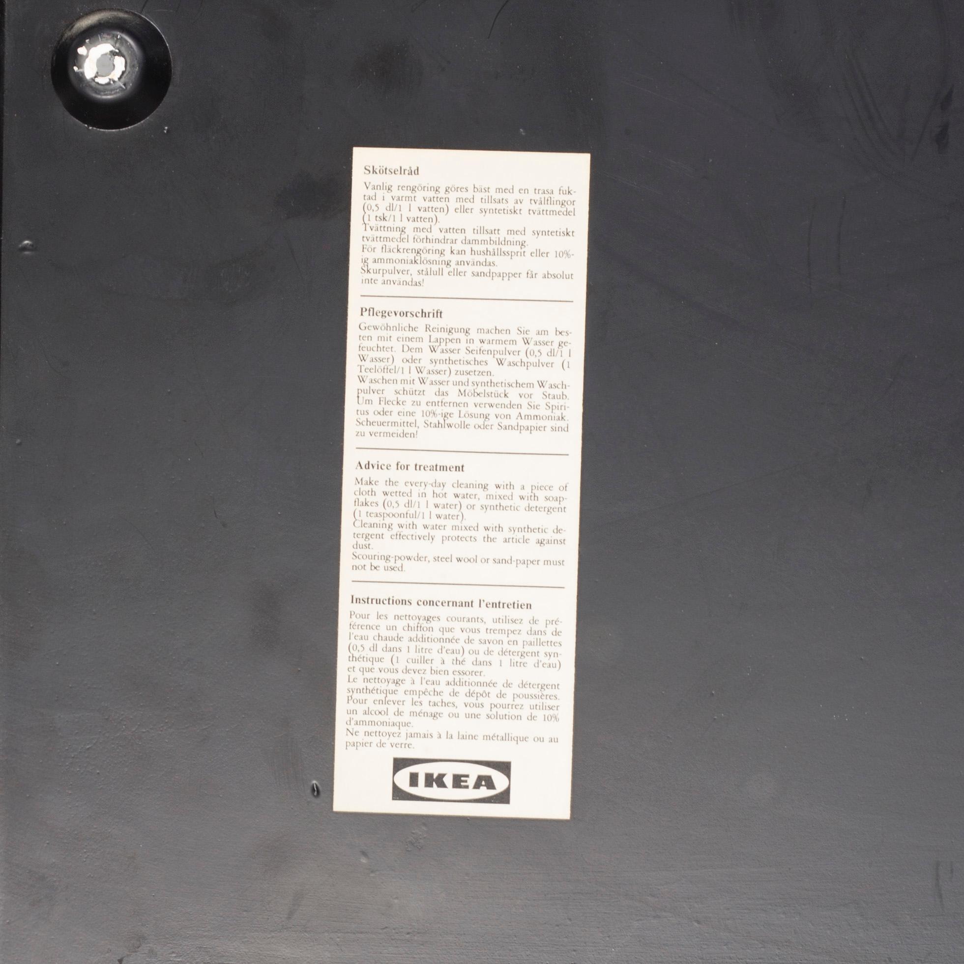 A 1970s plastic mirror by IKEA.