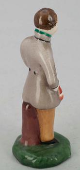 FIGURIN, porslin, Kuznetsov, Ryssland 1800-talets senare hälft.