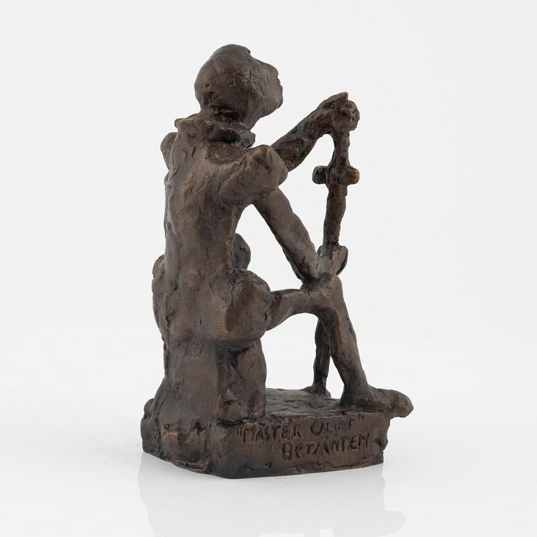 Bror Marklund, Sculpture, bronze, signed BM, height 18.5 cm.