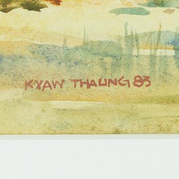 Kyaw Thaung, 'Oxes'.