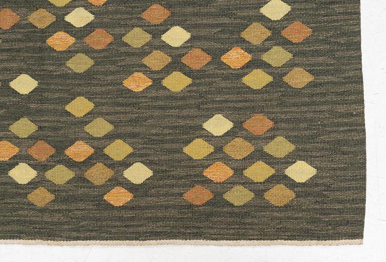 Brita Grahn, a carpet, tapesty weave, c 253 x 191 cm, signed BG.