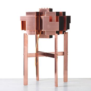 Folkform, "Suburban Skyline", bordslampa, Studio Folkform Edition 2015.