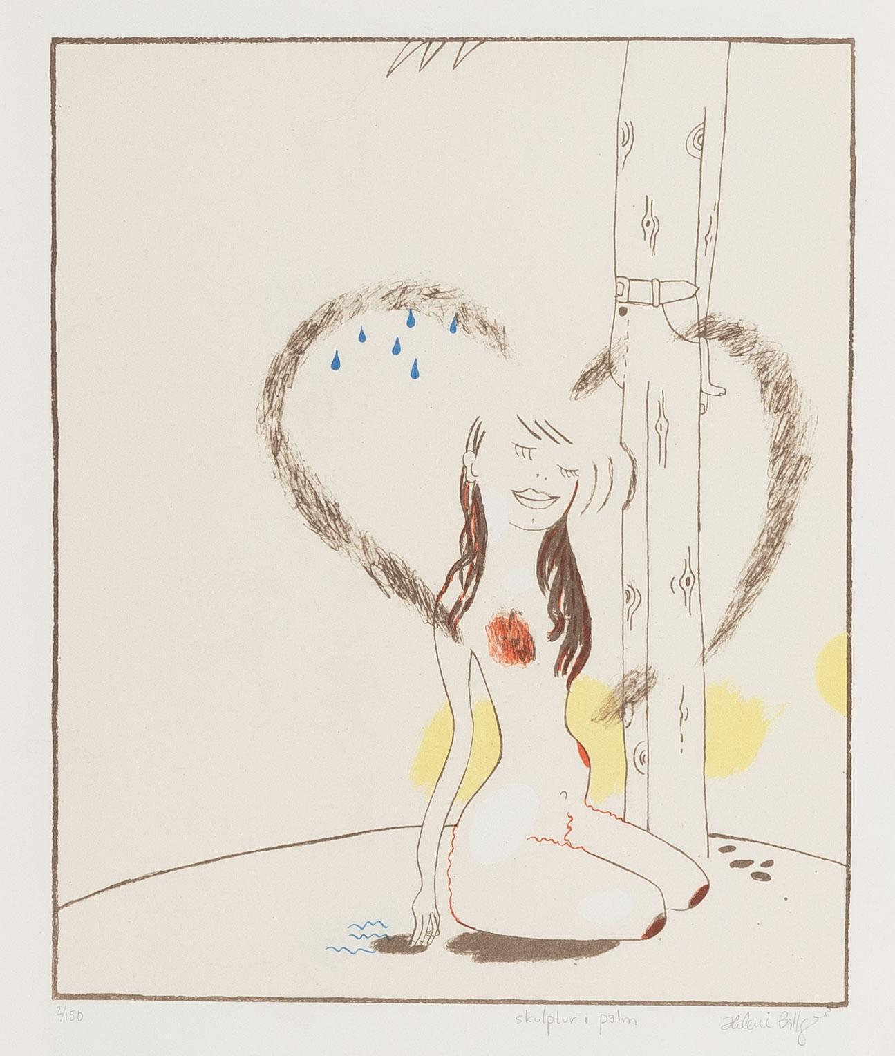 Helene Billgren, "Skulptur i palm".