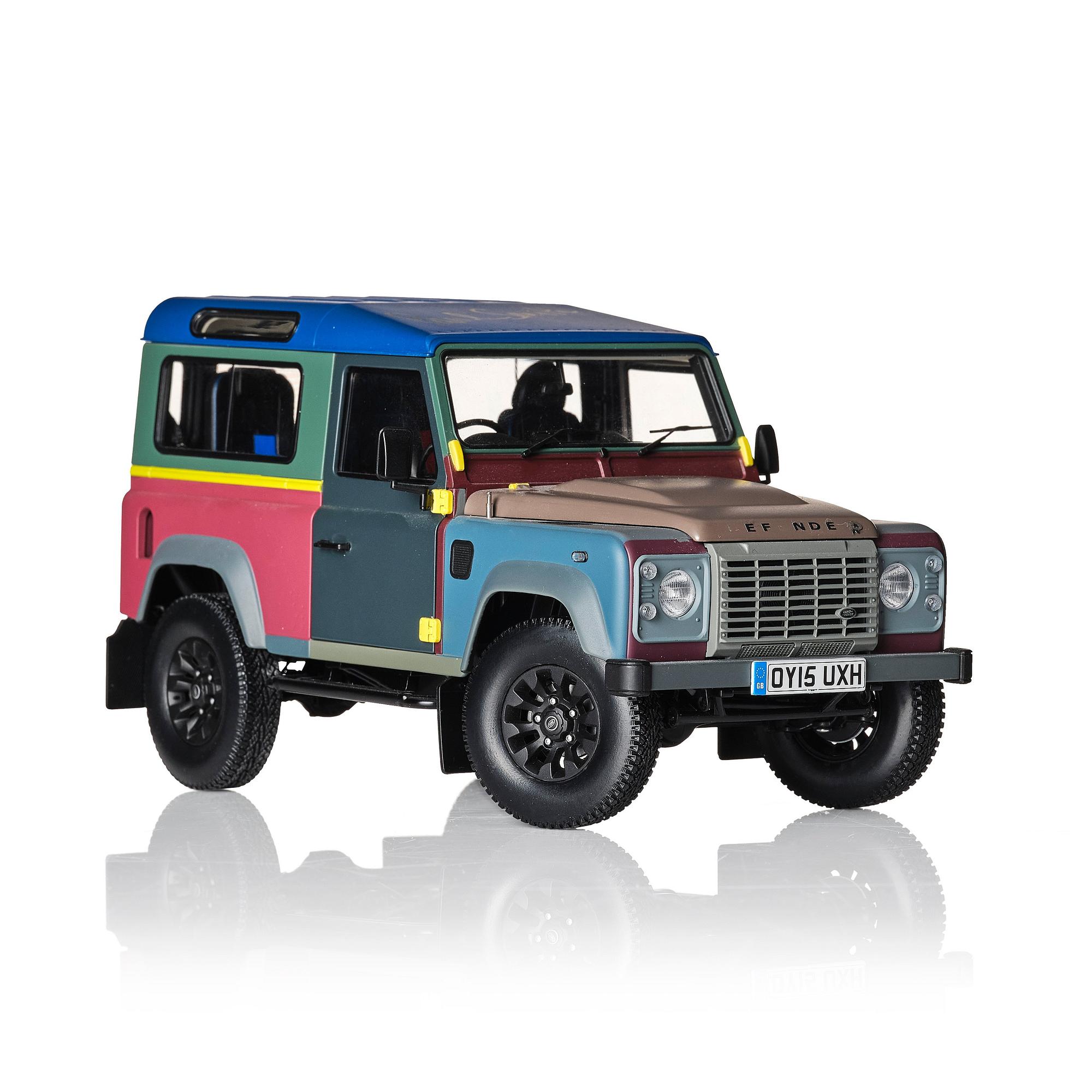 Paul Smith, a model car, Land Rover "Defender 90", Paul Smith Edition, signed by Paul Smith, Almost Real 2015.