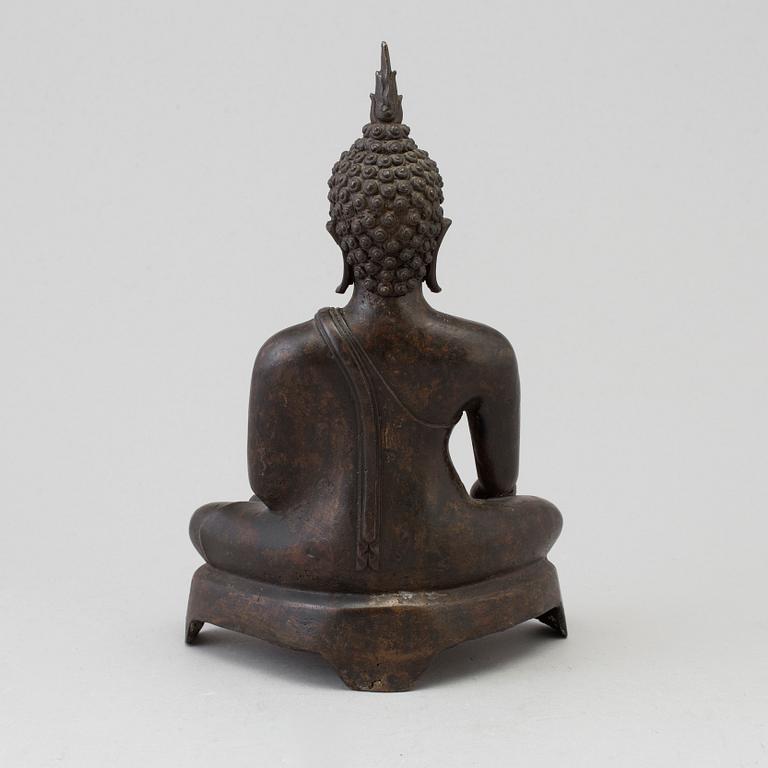 BUDDHA, brons. Thailand, troligen 1800-tal.