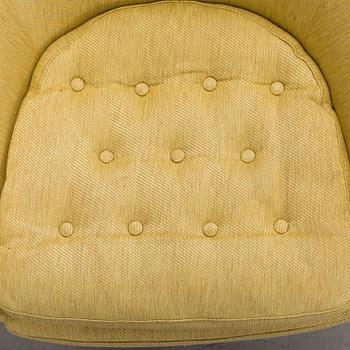A Kerstin Hörlin-Holmquist "Stora Adam" armchair from "Triva-serien", Nordiska Kompaniet.