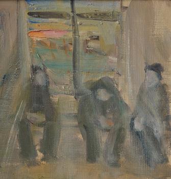 Ragnar Person, ”In the waiting room of the old railway station in Ljungby”.