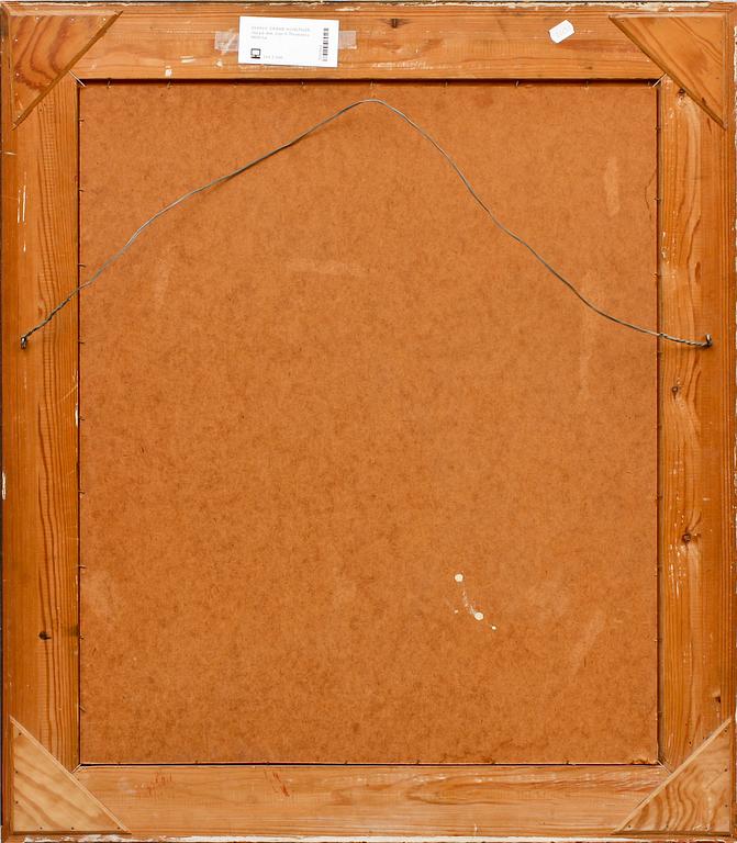 OKÄND KONSTNÄR, olja på duk, sign G Thomaeus. 1900-tal.