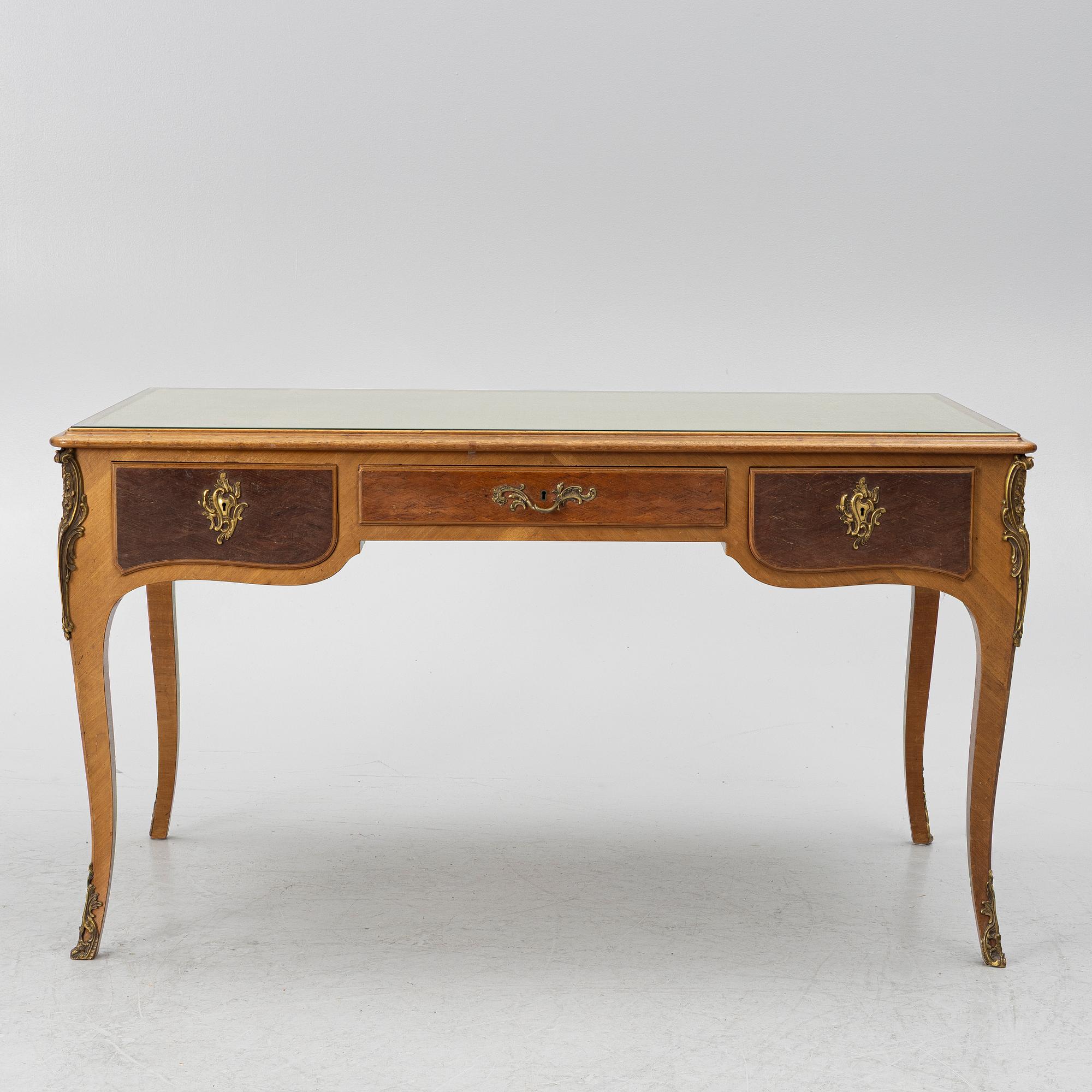 Skrivbord, Louis XV-stil, Flatow & Priemer, Berlin, Tyskland, 1900-talets första hälft.