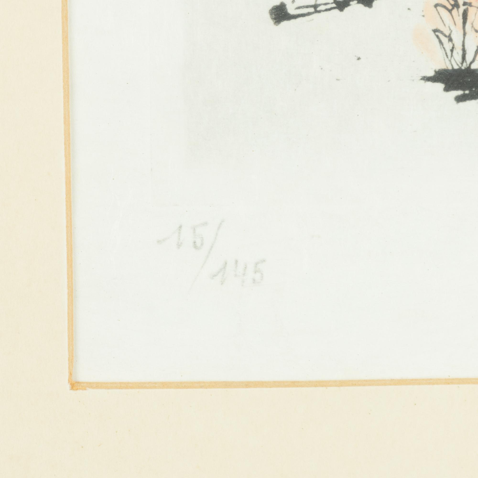 Salvador Dalí, "La Fille au Flambeau" Ur "Les Amours de Cassandre".