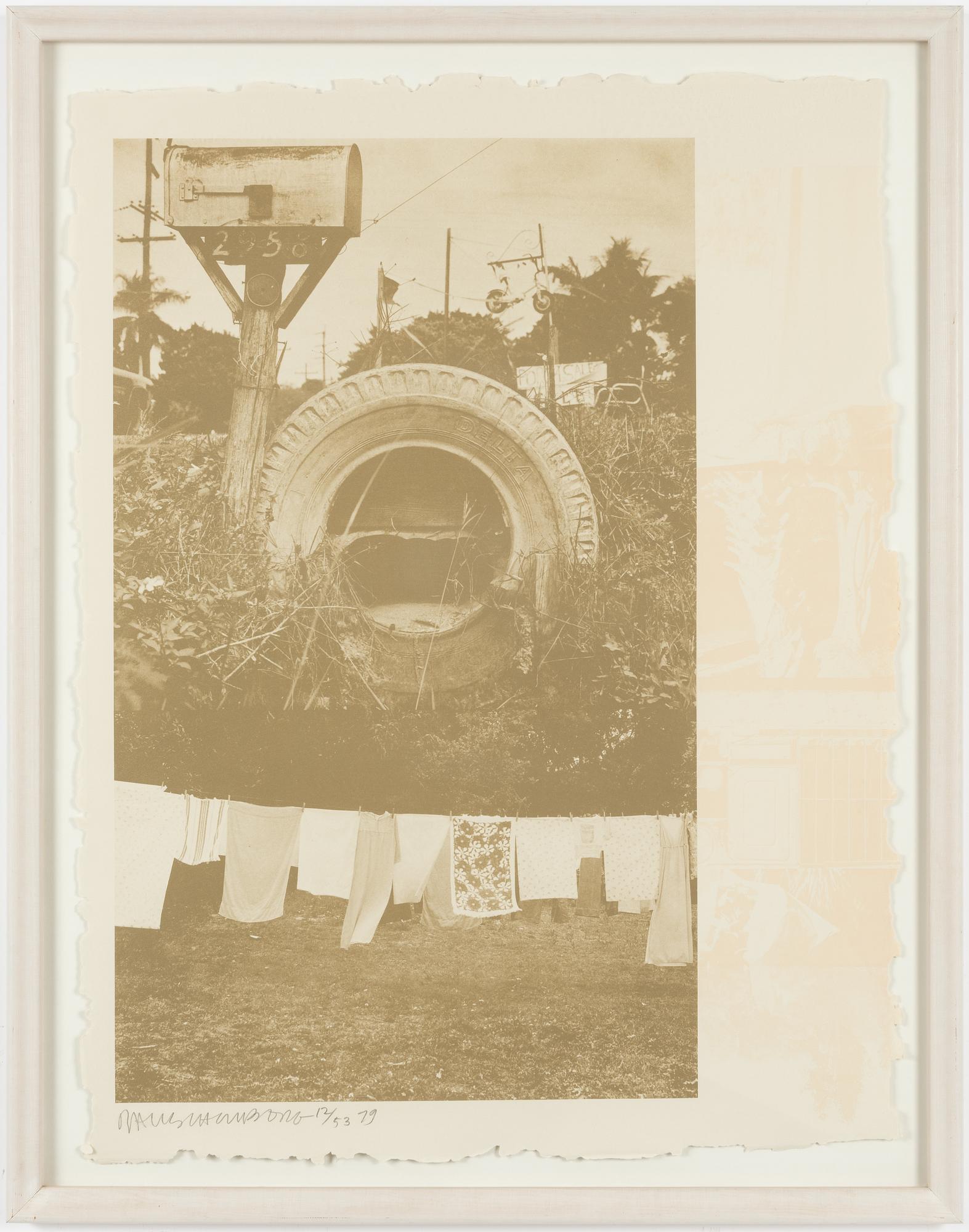 Robert Rauschenberg, "Mud Dauber" from Rockery Mounds.