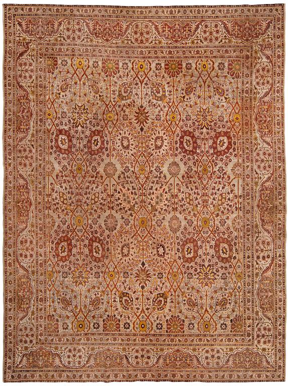 ANTIQUE TABRIZ. 380,5 x 280,5 cm.