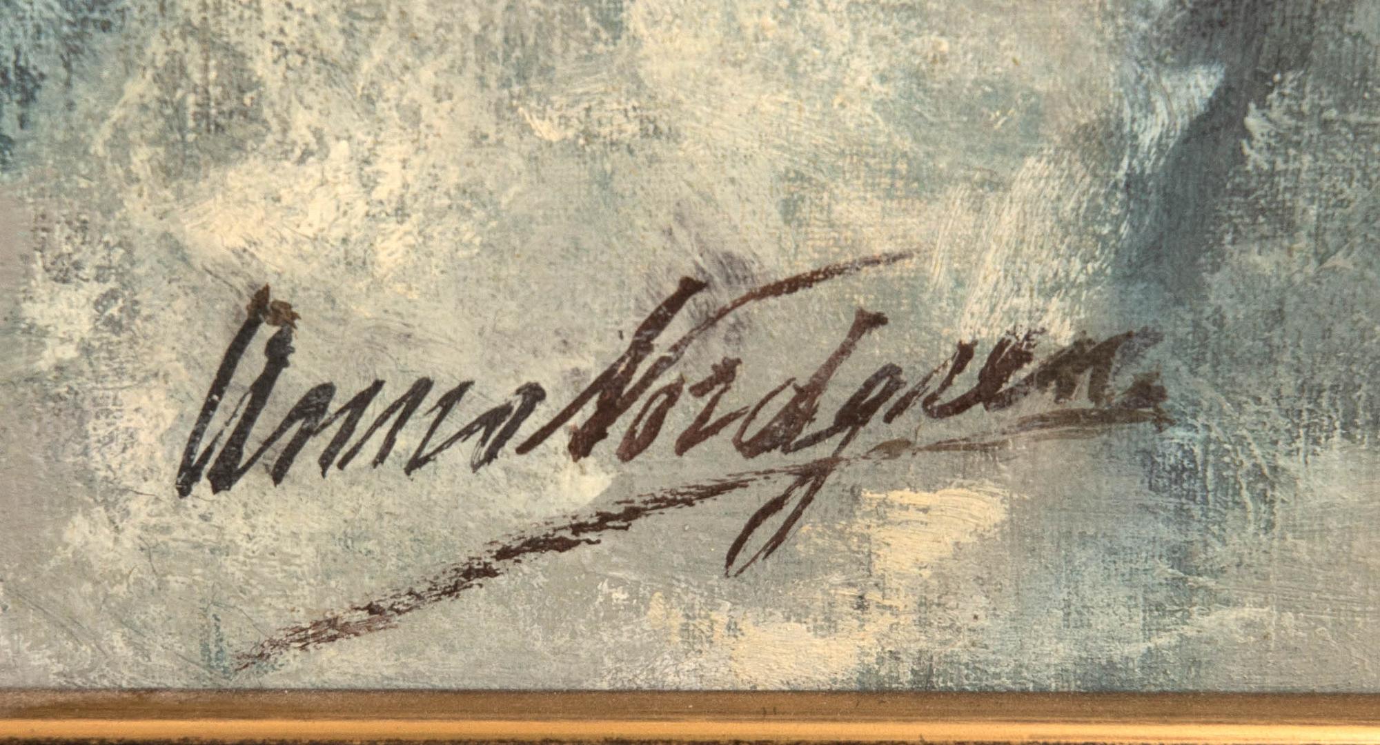 Anna Nordgren, Young Girl with a Sledge.