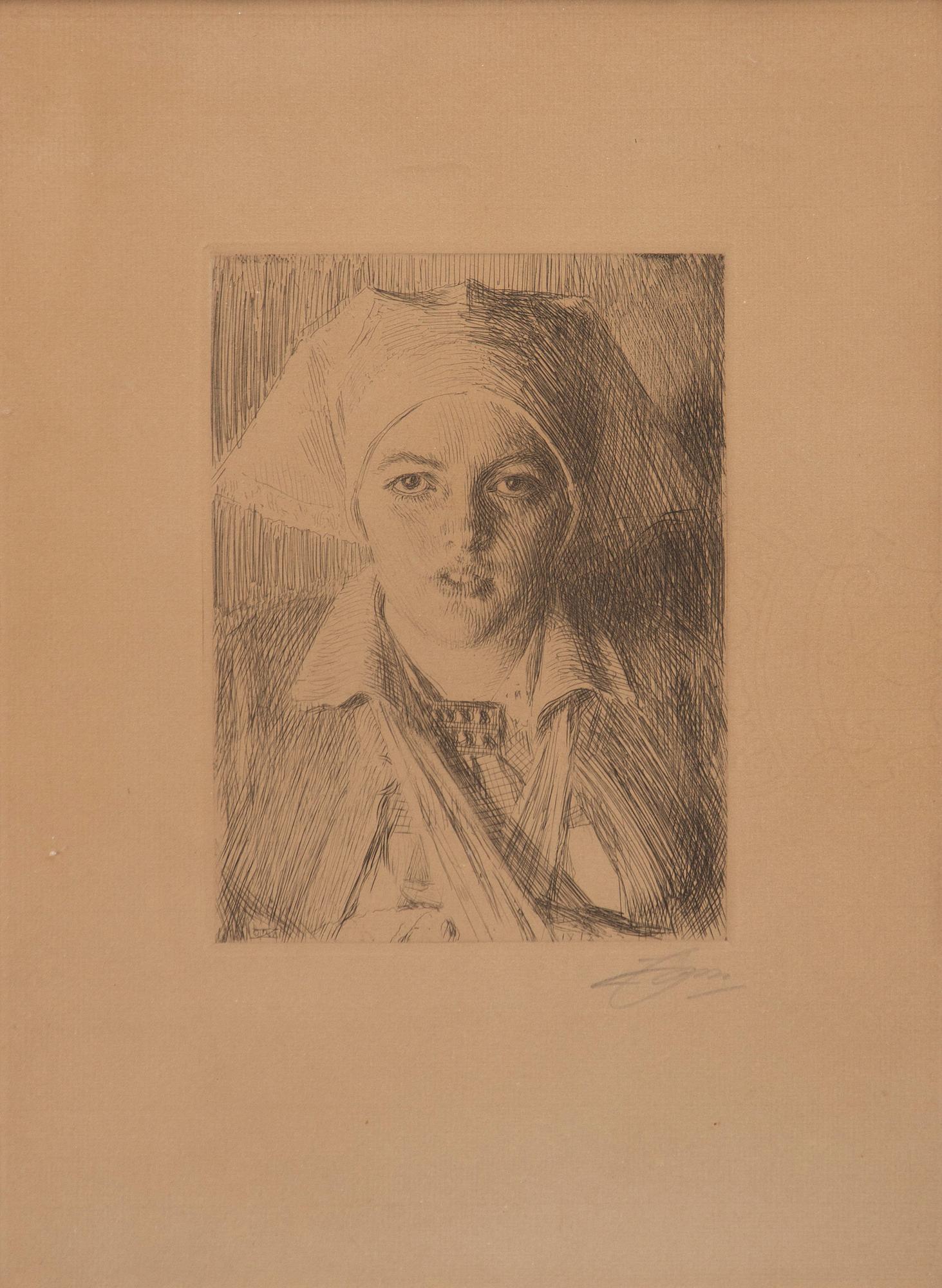 Anders Zorn, "Gulli II".