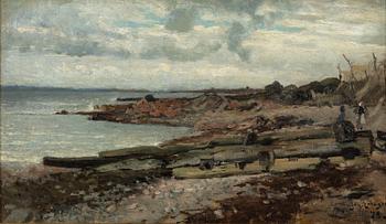 Johan Ericson, Franskt kustlandskap.