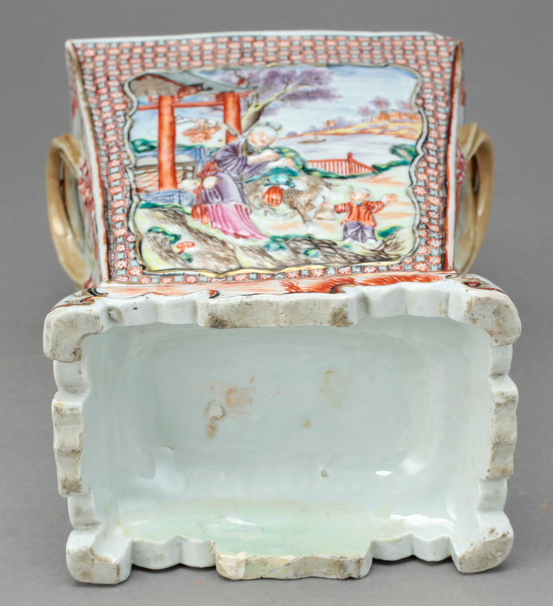 VAS, porslin, Qianlong, Kina, 1700-tal.