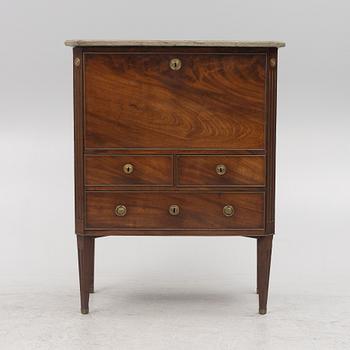 A late Gustvian secretaire, circa 1800.