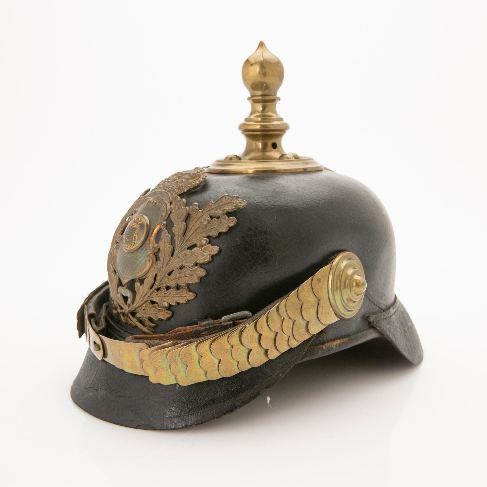 Poliskask, 1800-/1900-tal.