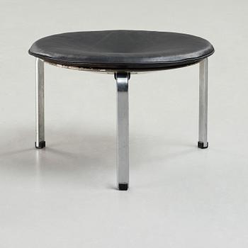 Poul Kjaerholm, a "PK33" stool, edition E Kold Christensen, Denmark, 1960's.