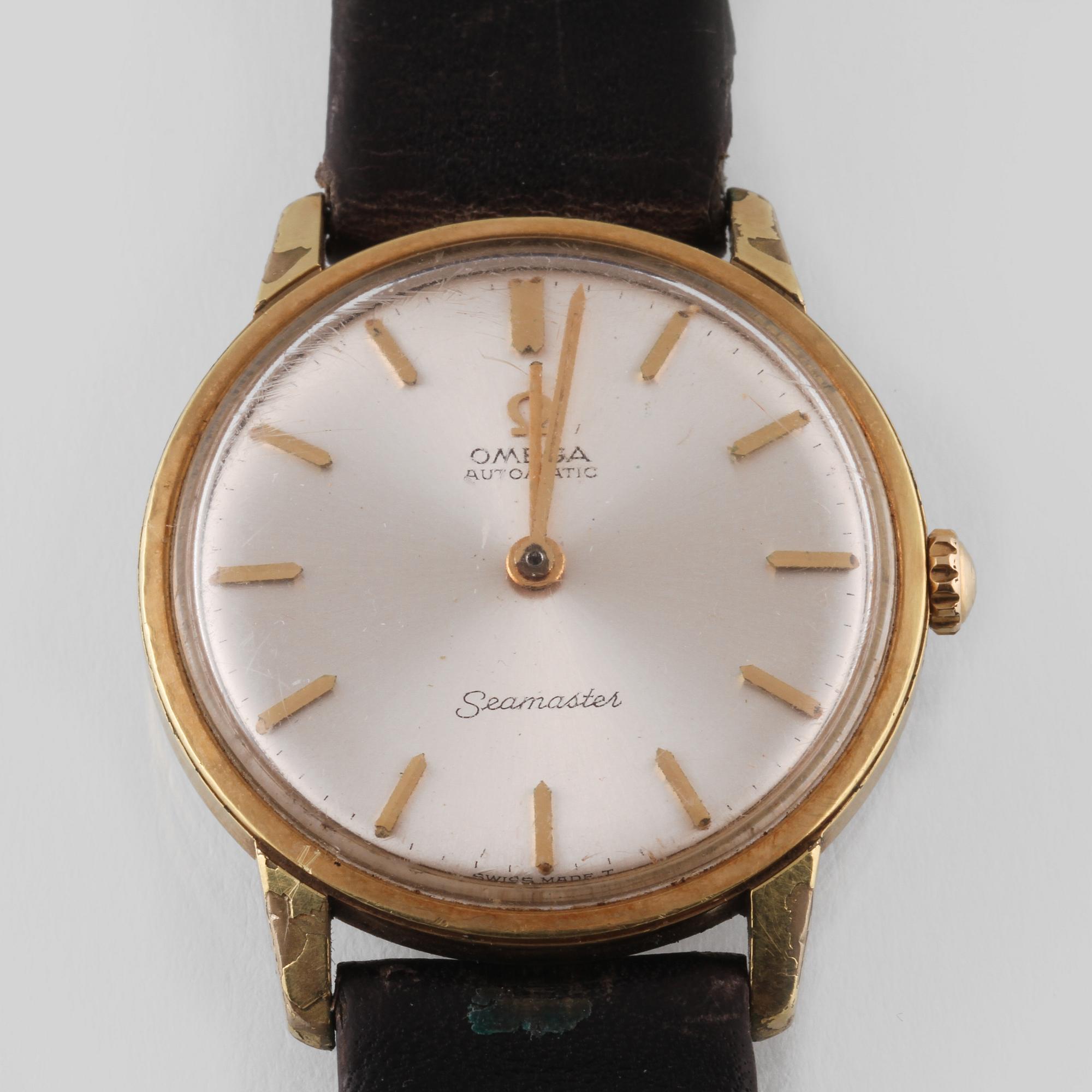 ARMBANDSUR, herr, Omega, Seamaster, ca 1960-tal.