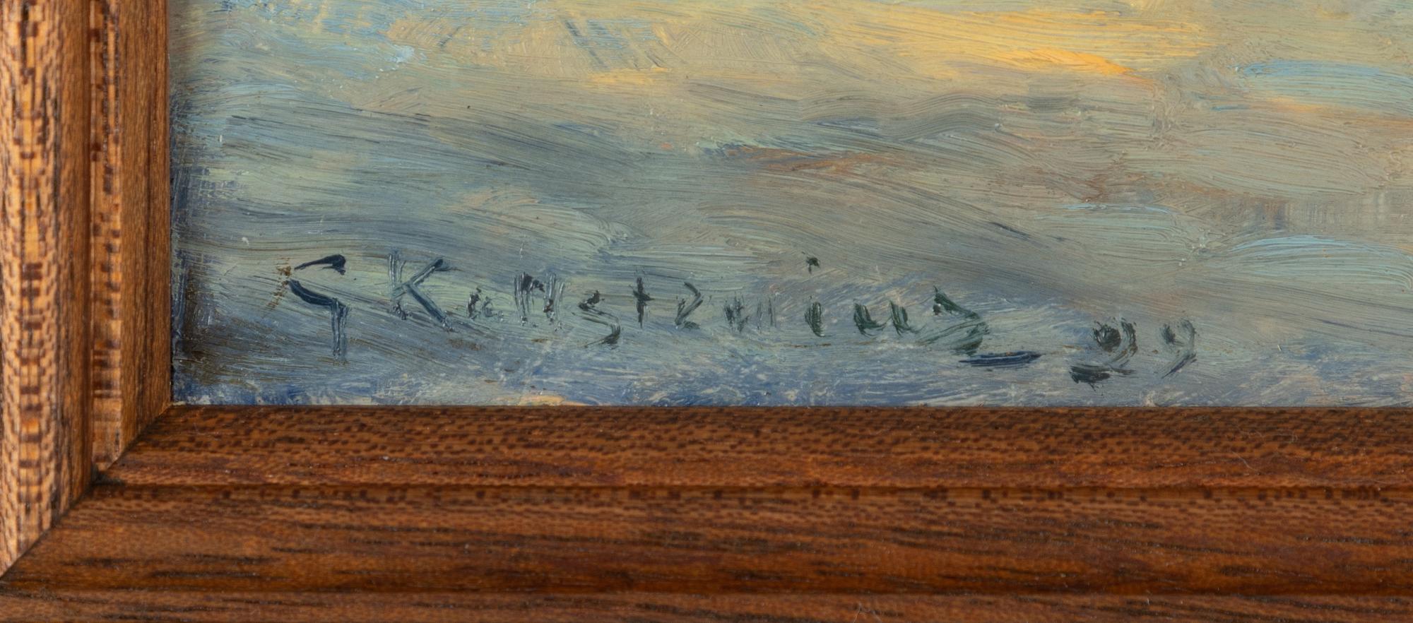 Gottfrid Kallstenius, "Stilla kväll, Källvik" - Trollholmen.