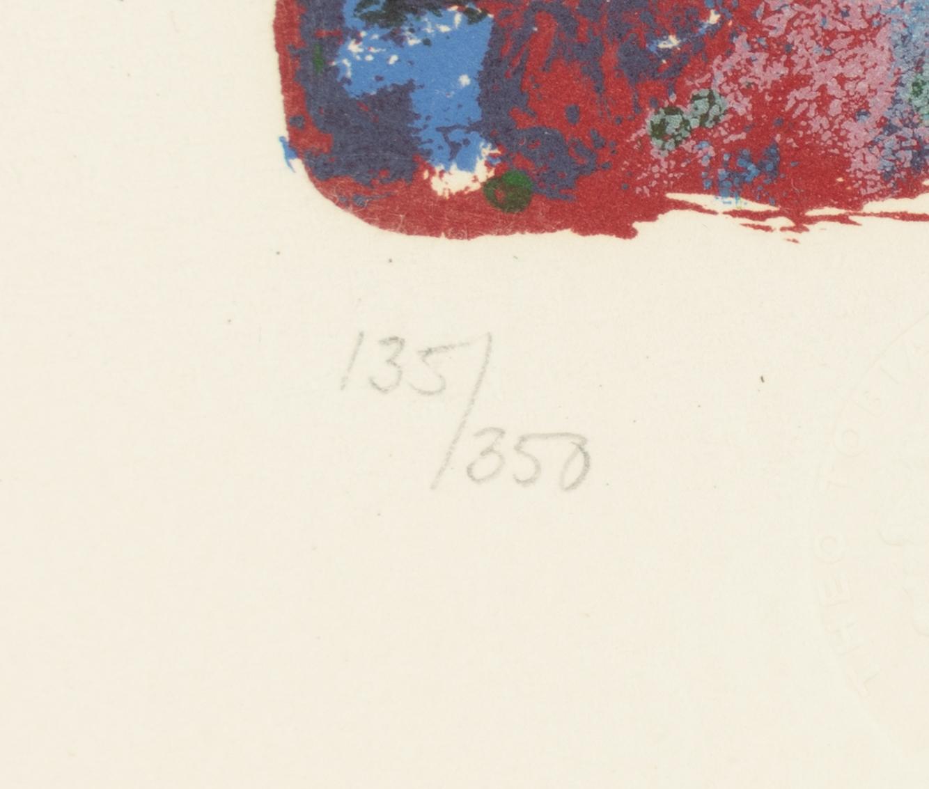 Theo Tobiasse, Mapp med 18 färglitografier, "Un hommage à H.C. Andersen".