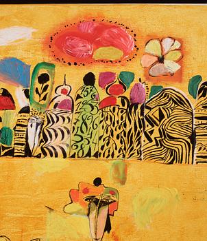 Madeleine Pyk, "Staden blommar".