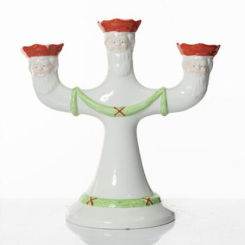 A 21-piece Christmas porcelain dinner service, 'God jul', Rörstrand / Gustavsberg.