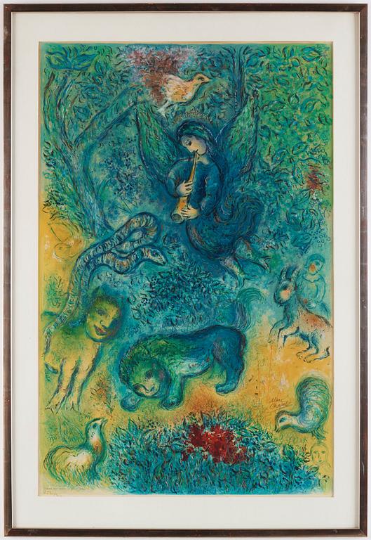 Marc Chagall After, "La flûte enchantée".