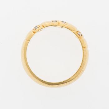 RING, briljantslipade diamanter, 18K guld.
