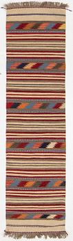 Persian kilim, 252 x 65 cm.