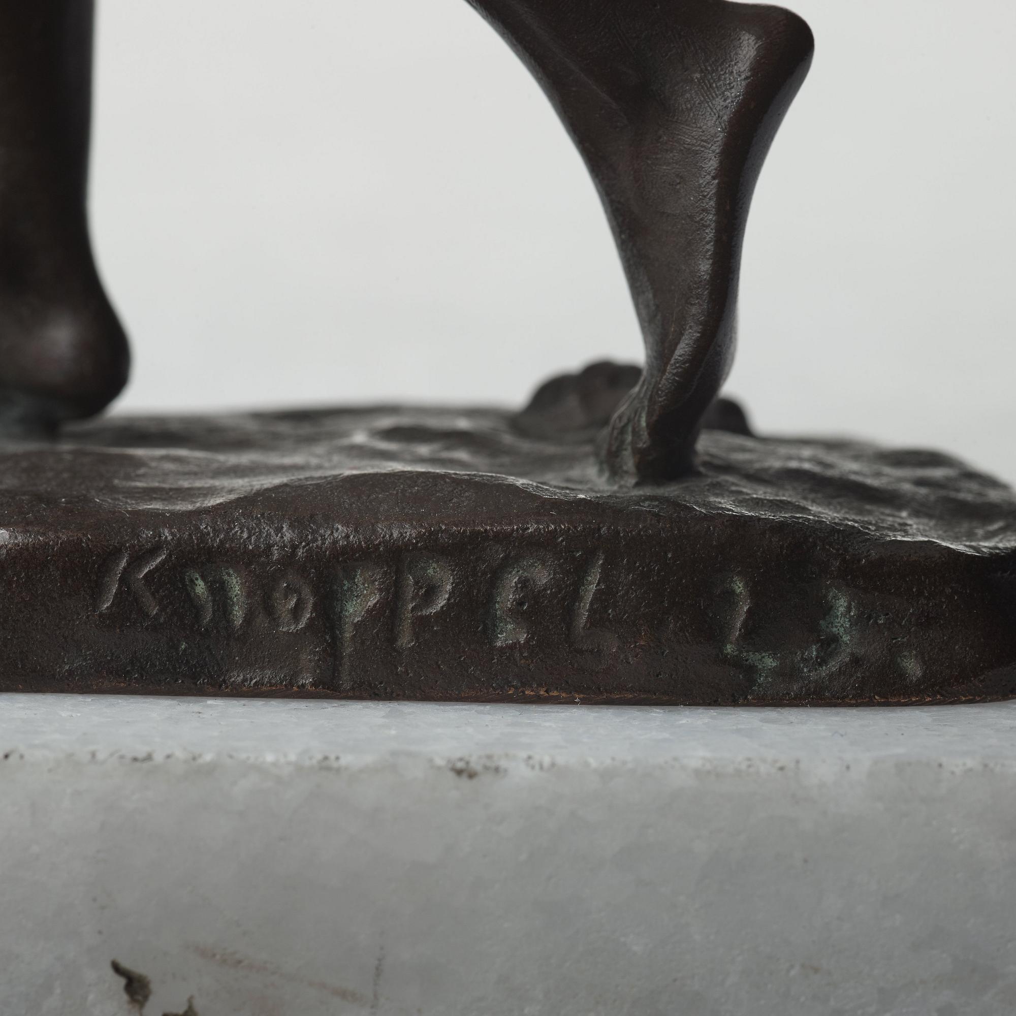 Arvid Knöppel, "Blomsterflickan".