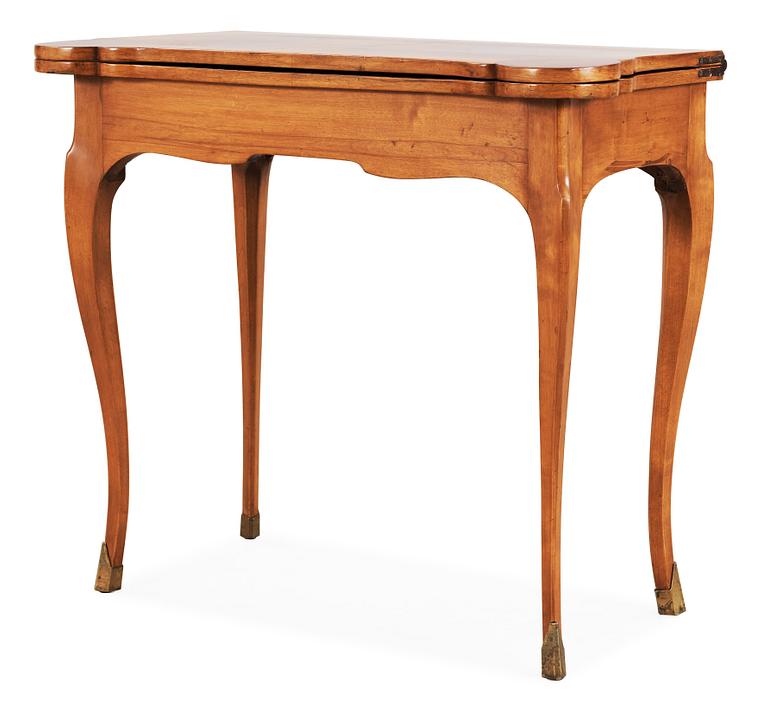 SPELBORD, av Georg Haupt 1772 (mästare i Stockholm 1770-1784). Rokoko.