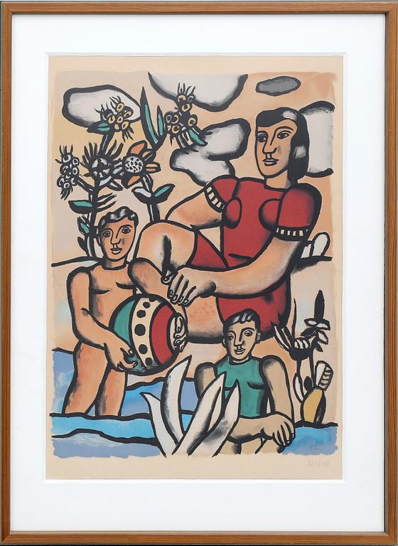 Fernand Léger, after "Le bonheur".