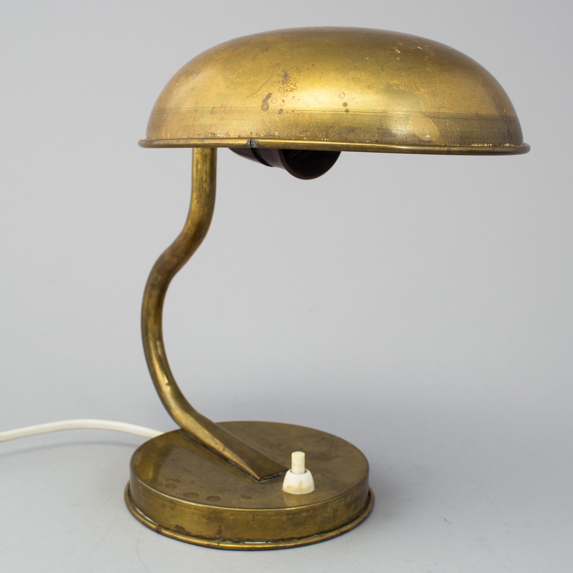 A table lamp, 1930s.