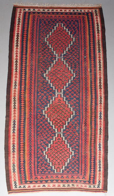 MATTA, Kelim, old, ca 280x144 cm.