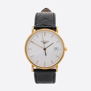 LONGINES, Prèsence, wristwatch, 33,5 mm.