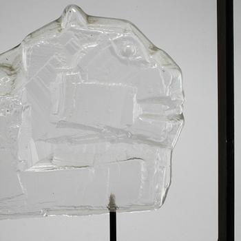 ERIK HÖGLUND, skulptur, glas, Boda, ej signerad.