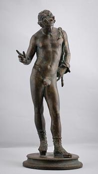 SKULPTUR, brons, 1800-tal.