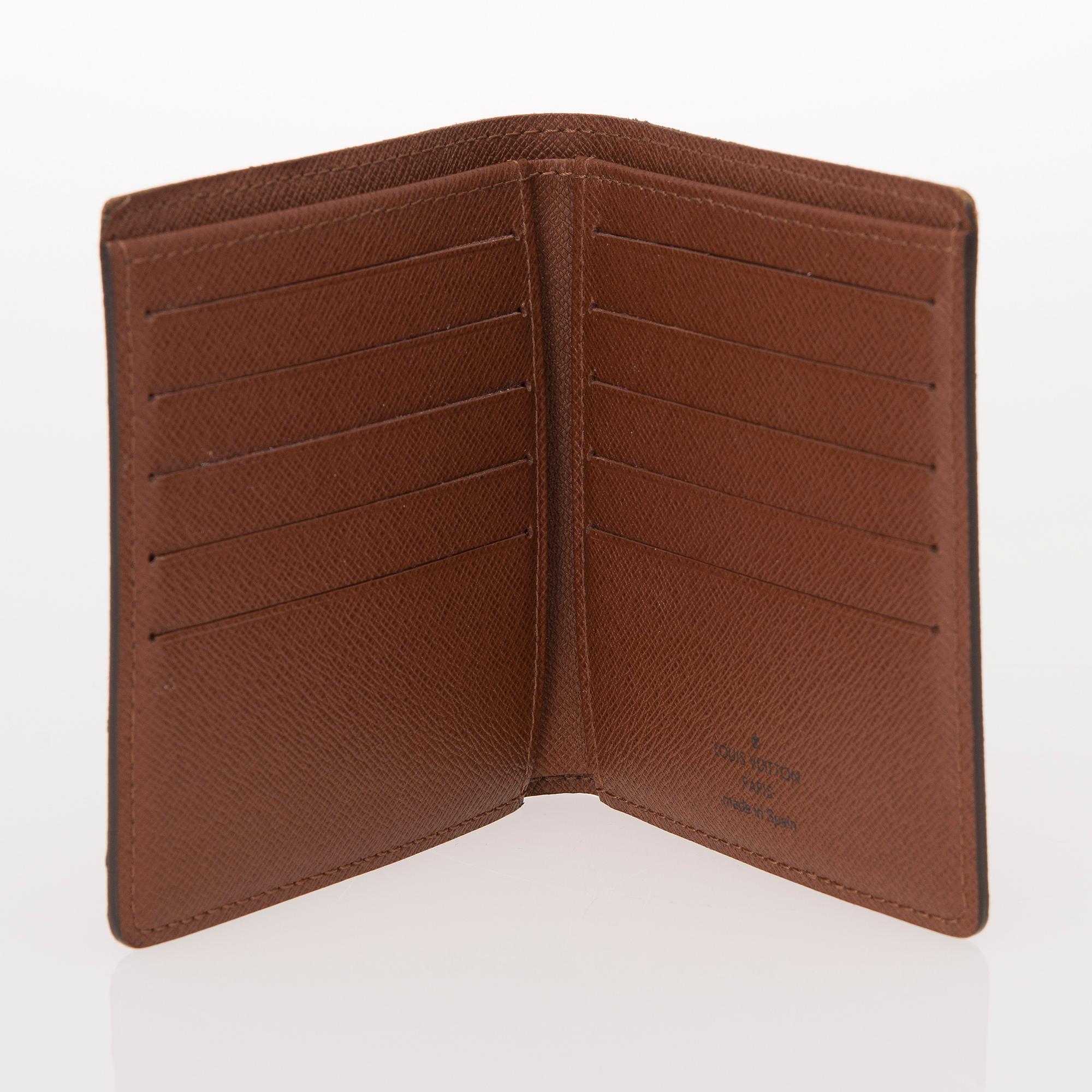 A Monogram Canvas Wallet / Card Holder.