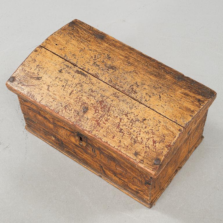 Four handicrrafted items from the 19th century.